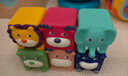 babycare婴儿玩具软积木0-1岁宝宝软胶婴幼儿玩具捏捏乐拉纳森林6个 实拍图