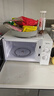 美的（Midea）快捷微波炉 家用小型 360°转盘加热 旋钮操控 易洁内胆（M1-L213B） 实拍图