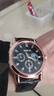 正品男士手表高档休闲石英表简约气质男表皮带高颜值罗马时尚腕表 军团款 实拍图