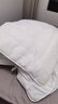 富安娜 舒暖 纤维被子冬季被芯 双人冬厚被 约6.3斤 203*229cm 白色 实拍图