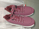 足力健【年货礼】老人鞋冬季加厚加绒雪地靴保暖鞋25932018J 女 酒红 37 实拍图
