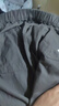 顶峰保罗（Dingfengbaoluo）工装裤子男秋季日系直筒纯色宽松港风休闲裤子DFS12灰色2XL 实拍图