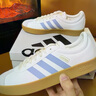 adidas「T头鞋」VL COURT 2.0复古休闲板鞋德训鞋阿迪达斯轻运动 汉玉白/蓝色/金色 (推荐女生选小半码)   38 实拍图