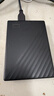西部数据（WD）移动硬盘2TB USB3.0 My Passport随行版2.5英寸 黑 机械硬盘 笔记本电脑外接 大容量加密 家庭存储 实拍图