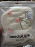 beedoll婴儿口水巾纯棉防水纱布围嘴宝宝防吐奶围兜幼围脖六层3条装 B组 实拍图