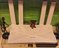 普联（TP-LINK）全屋路由器AX3000 子母路由分布式1母3子（独立包装）千兆无线双频大户型易展有线无线均可组网 实拍图