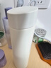 米家旋盖杯 保温杯 316不锈钢真空水杯 便携大容量咖啡杯 500ml白色 实拍图