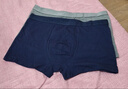 浪莎男士内裤男纯棉10A抗菌平角裤透气中腰男式四角裤男生裤头4条装 实拍图