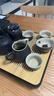 京东京造 茶具整套 功夫茶具陶瓷套装茶壶茶杯茶盘【黑陶提梁壶】 12件套  实拍图
