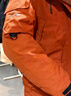 鸭鸭（YAYA）【王一博同款】户外登山羽绒服男士2024冬季新款短款加厚外套YX 橘色 M /170 实拍图