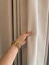 三千金定制全遮光窗帘 绍兴柯桥雪尼尔客厅卧室 电动轨道全套一体家用 中古美学丨亚麻肌理-扶风纱 1米面料价格(韩褶/打孔免费加工) 米 实拍图