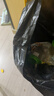 利得平口垃圾袋黑色60*80cm100只单面1丝超值装大号物业袋桶分类 实拍图