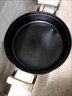铁仕达（Telssida）木柄双耳加厚铸铁锅烙饼锅老式生铁锅无涂层平底锅不粘煎锅饼铛 实拍图
