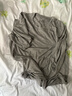 优衣库HEATTECH EXTRA WARM混纺圆领T恤/9分袖男装9%羊绒481441 487483/03灰色 L 实拍图