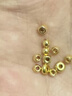 御邪黄金转运珠足金999路路通光面金珠手串串珠手链情人节礼物 3毫米特供金珠 实拍图