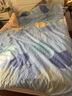 恒源祥 纯棉被套单件100%新疆棉全棉ins风被罩单件亲肤透气单人裸睡床品 银杏叶（纯棉） 200cm*230cm 实拍图