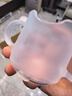 taoqibaby婴儿学饮杯硅胶儿童敞口饮水杯宝宝牛奶杯双耳水杯150ml 实拍图