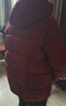鸭鸭（YAYA）奶奶羽绒服女加厚保暖中国风中老年妈妈装连帽老太太衣服冬季外套 实拍图