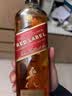 尊尼获加（JOHNNIE WALKER）红方红牌 苏格兰调和型威士忌 700ml 40度 裸瓶装 中秋礼品 实拍图