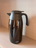 膳魔师（THERMOS）保温壶2000ml男女士商务家用热水壶暖瓶生日年会新年礼物THX-棕色 实拍图