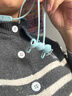 华为（HUAWEI）FreeLace 国家补贴 耳机 活力版 蓝牙运动耳机 半入耳式 长续航 华为运动耳机  薄荷蓝 实拍图