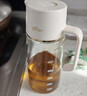小熊（Bear）油壶 调料瓶抗菌玻璃油瓶酱油瓶600ml 自动开合不挂油CX-W0058 实拍图