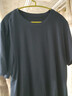 京东京造【已售300w件】短袖t恤男衣服秋季男士打底外穿 深灰色 XL 实拍图