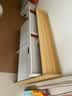 欧贸鞋柜家用门口2025新款进门一体靠墙简约多层家用收纳鞋柜玄关柜子 加厚板材140cm四门两抽樱桃木 实拍图