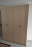 全友家居 衣柜现代简约平开门衣柜卧室家具四门大衣柜政府补贴 实拍图