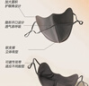 H&K冬季加厚护眼角高颜值防尘防风防寒保暖面罩 1件/袋【神秘黑】 实拍图
