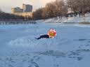迪卡侬SH100儿童雪地靴加厚保暖防水防滑登山徒步棉靴夜空蓝33-5177930 实拍图