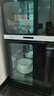 美的（Midea）消毒柜家用 餐具碗柜碗筷茶杯消烘一体机 小型立式  77L三层 高温二星级【政府补贴】 80R05 实拍图
