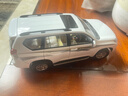跃纪生霸道PRADO普拉多汽车模型一汽丰田 1:18 2010 越野车合金圣诞模型 拉花 白色 现货 实拍图