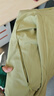 骆驼（CAMEL）薄绒风衣女户外防泼水修身梭织外套 J23CAYL6066 青果绿 M 实拍图
