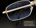索柏老花镜男女 渐进多焦点远近中三用折叠防蓝光老花眼镜1909-100度 实拍图
