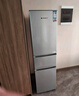 上菱200升三开门冰箱家用出租冰箱小型三温区中门软冷冻节能省电低噪超薄两天不到一度电BMM200L 实拍图
