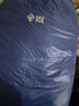 黑冰（BLACKICE）新款【B系列鸭绒木乃伊式羽绒睡袋】户外露营单人羽绒睡袋 蓝色 B1000 L码（新标准） 实拍图