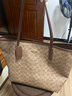 蔻驰（COACH）【品牌直供】女士CITY33大号托特包单肩包CV976新年情人节礼物 实拍图