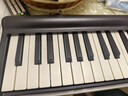 特伦斯电子琴88键折叠琴成人儿童初学电钢键盘教学乐器V10便携钢琴 典雅黑+原装琴包 实拍图