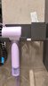 田园沐歌 吹风机置物架免打孔卫生间风筒收纳支架浴室电吹风挂架壁挂式 枪灰-带置物架 实拍图