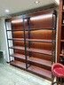 雅仕邦 货架展示架化妆品展示柜商品陈列柜超市烟酒货柜家用钢木置物架 柚木色 5层120长*30深*220高 实拍图