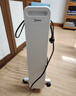 美的（Midea）取暖器电热油汀 家用电暖器电暖气片 暖风机家用大面积30平方全屋速热加湿烘衣节能省电取暖神器 13片 【简易翘板开关】全屋暖不干燥 实拍图