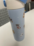 膳魔师（THERMOS）小学生开学儿童直饮杯316L不锈钢保温杯幼儿园学生水杯500mL 蓝 实拍图