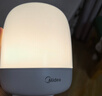美的（Midea）床头灯卧室柔光小夜灯充电台灯三色调光节日创意礼品礼物起夜灯 实拍图