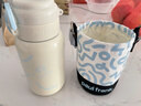 大嘴猴保温杯男女学生大容量儿童水杯子礼物吸管杯高颜值 蓝椰奶芙580ml 实拍图