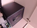 艾谱保险柜2025年新款家用指纹密码保险箱小型 智能办公财务保管箱 全钢防盗防搬走夹万 京尚高40CM黑 实拍图