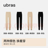 ubras【特卖】弹力高腰美腿收腹打底裤袜抗菌黑丝连裤袜丝袜女 踩脚连裤袜-黑色 1条 M 实拍图