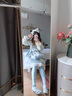 唐努乌（Tang Nu wu）洛丽塔裙子猫爪op学生Lolita 优雅连衣裙小公主裙子正礼物 【厚款】蓝天白云 S 【65-90斤】 实拍图