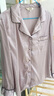 金三塔真丝睡衣女100%桑蚕丝外穿丝滑亲肤凉感套装居家服礼物 高级灰 L 实拍图