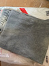 顶峰保罗（Dingfengbaoluo）直筒牛仔裤男春秋宽松美式休闲阔腿裤子WH75复古蓝M 实拍图